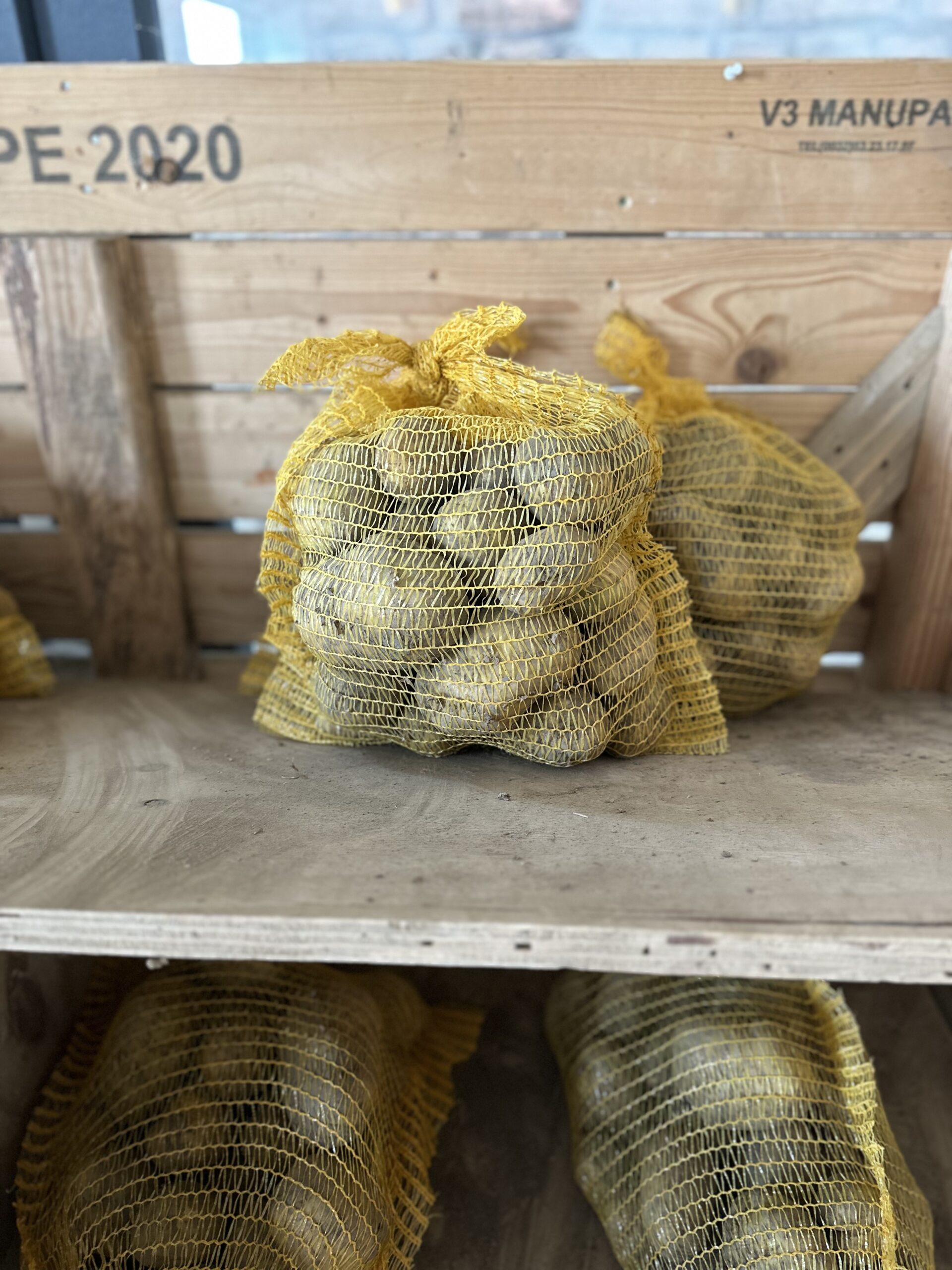 Pommes de terre cultivées à la Ferme Pype à Montignies-sur-Roc