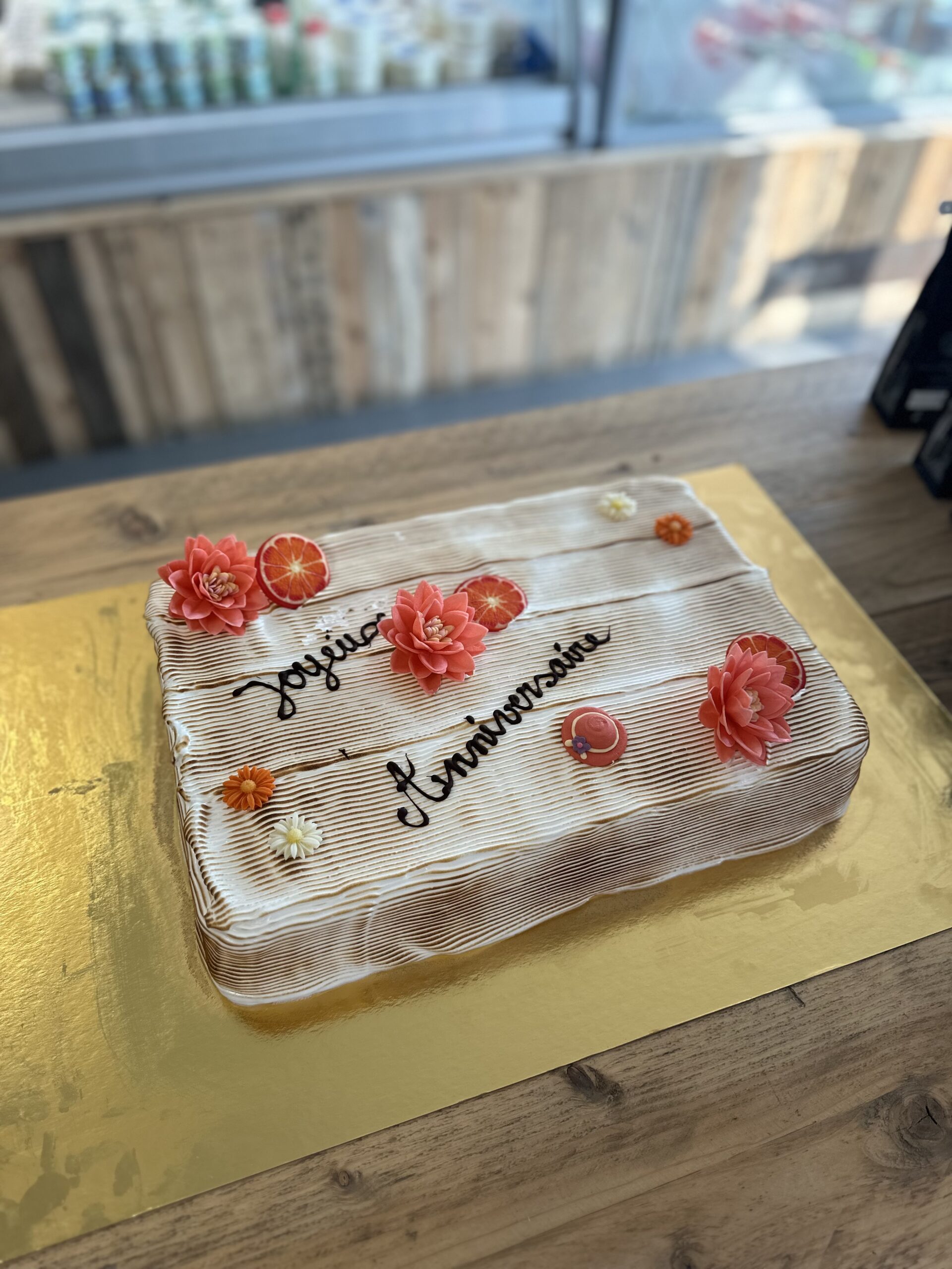 Gateau en crème glacée artisanale de la Ferme Pype à Montignies-sur-roc, Honnelles